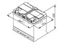 startovací baterie - BOSCH 0 092 S40 260 S4