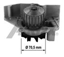 Water Pump, engine cooling - AIRTEX 1579