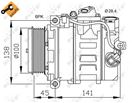 Kompressori, ilmastointilaite - NRF 32256