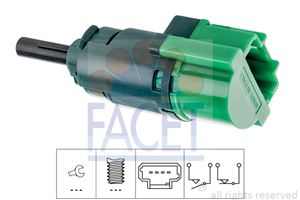 Interruptor luces freno - FACET 7.1283 Made in Italy - OE Equivalent