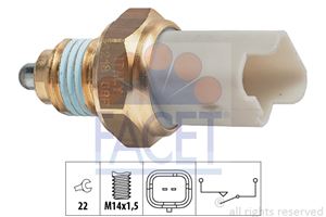  Switch, reverse light - FACET 7.6218 Made in Italy - OE Equivalent