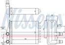  Heat Exchanger, interior heating - NISSENS 73468