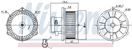 vnitřní ventilátor - NISSENS 87160