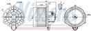 vnitřní ventilátor - NISSENS 87161