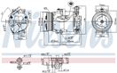 Kompressori, ilmastointilaite - NISSENS 89096
