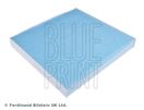 Filtr, vzduch v interiéru - BLUE PRINT ADH22507