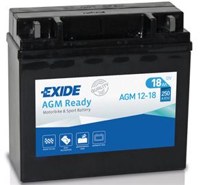 startovací baterie - EXIDE AGM12-18
