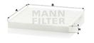 Filtr, vzduch v interiéru - MANN-FILTER CU 2544