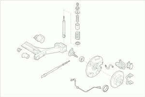 Řízení - SACHS VW-GOLF-RS013