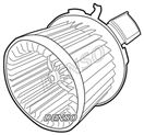 vnitřní ventilátor - DENSO DEA21004