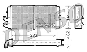 Výměník tepla, vnitřní vytápění - DENSO DRR02001