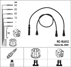 Sada kabelů pro zapalování - NGK 8891
